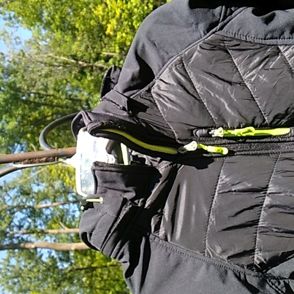 ⚜️ CB Sports Puffer Ski Jacket  BLACK Sz Medium - Picture 3 of 16